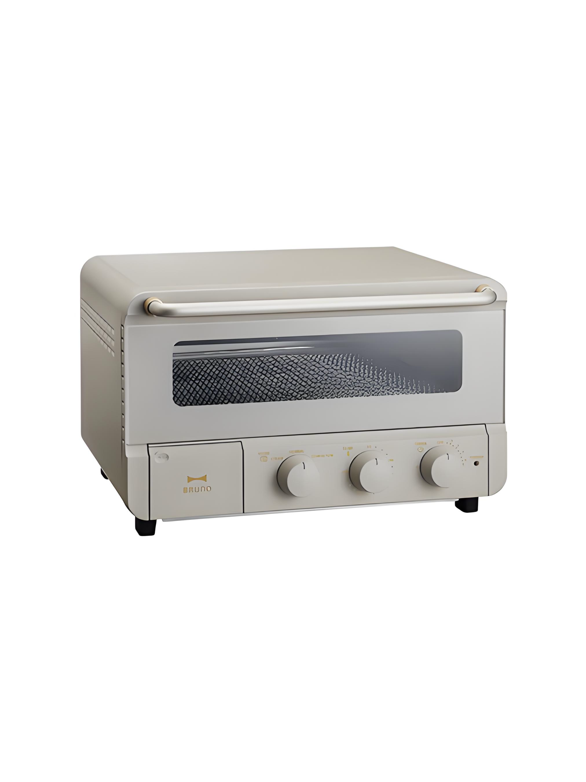 Bruno Steam & Bake Toaster (Greige) Beliebte Dampf-Funktion | Präzise Temperatursteuerung + Timer | Inklusive Rezepten Das perfekte Geschenk zur Hochzeit, Einzug, Umzug oder zum neuen Lebensabschnitt!
